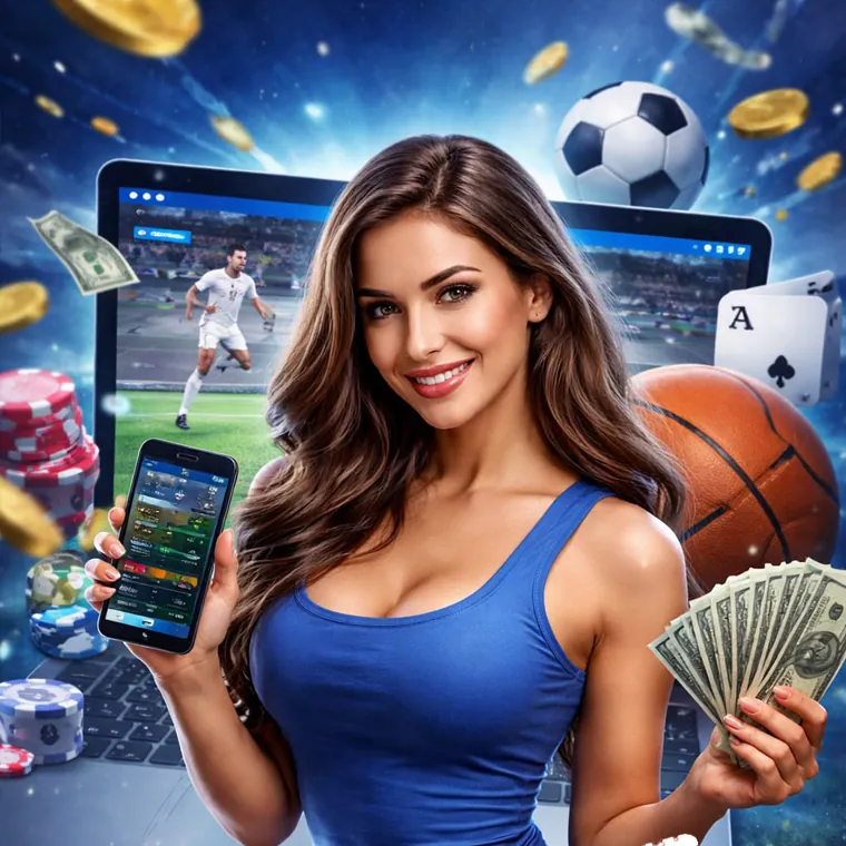 Hand holding smartphone with basketball statistics and betting odds